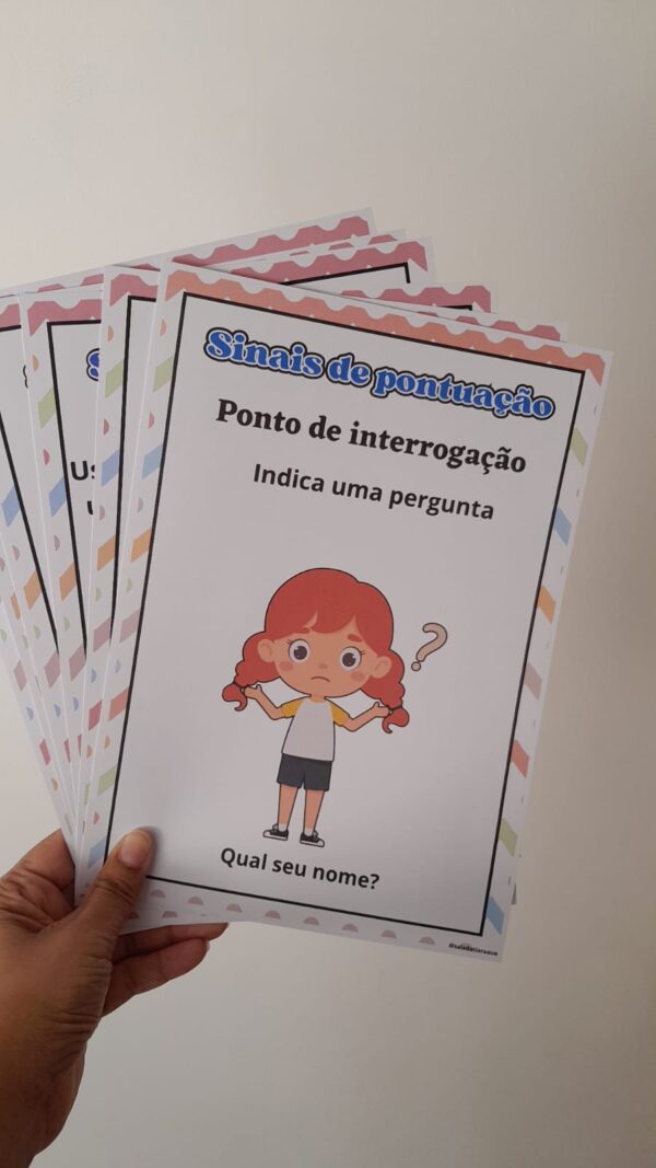 Cartaz sinais de pontuação - Image 2