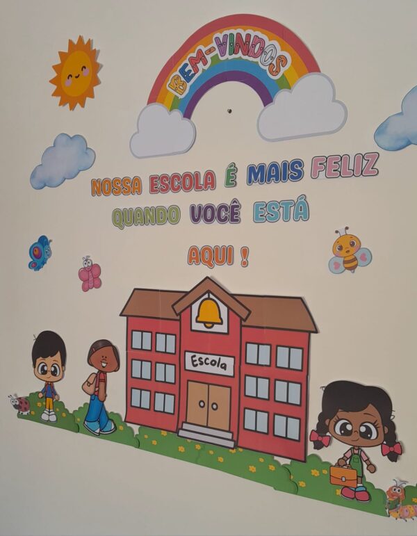 Painel volta às aulas escola - Image 3