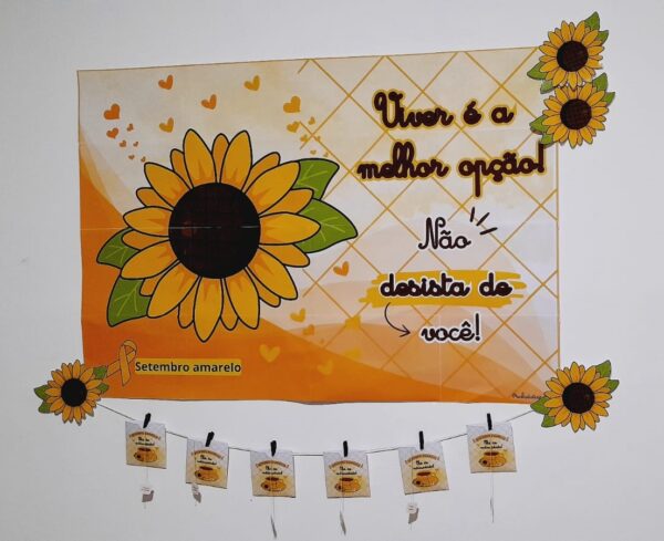 Painel e lembrancinhas Setembro Amarelo - Image 2