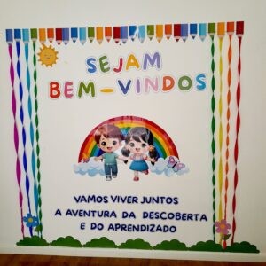 Painel volta às aulas- crianças