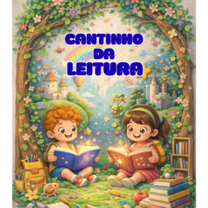 Painel cantinho da leitura