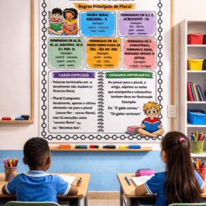 Painel + folha de conceito Singular e plural