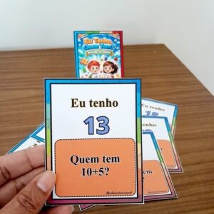 Jogo Eu tenho. Quem tem - Adição