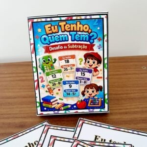 Jogo Eu tenho. Quem tem? Subtração