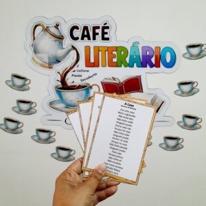 Café literário- sabor de leitura