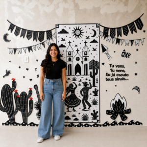 Painel gigante cordel